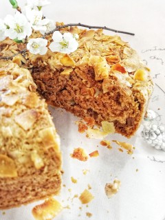 Apple And Coconut Crumble Cake  Recipe