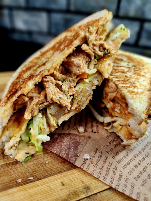 Spicy Chicken Mayo Club Sandwich
