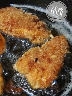 Coconut Crusted Fried Chicken