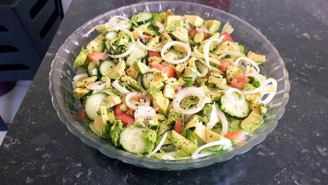 Avo Salad recipe by Sabiha Y Kaba