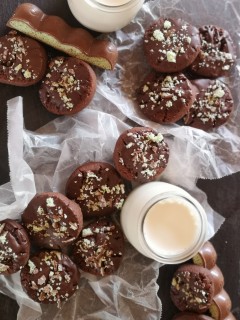 Chocolate Peppermint Biscuits