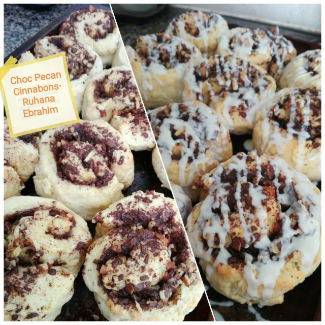 Chocolate Pecan Cinnabon (yeast Free)