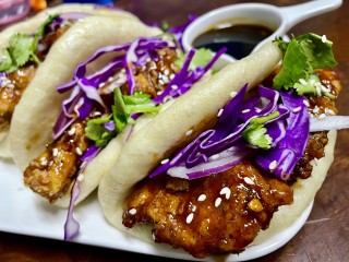 Fried Chicken Bao  Buns