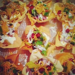 Samosa Chaat Cuppies