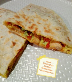 Mochachos Chicken Quesadilla