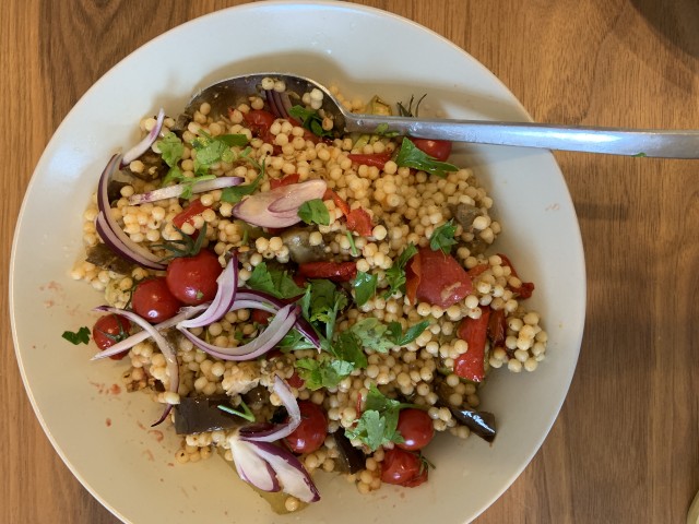 Warm Giant / Pearl Couscous Salad