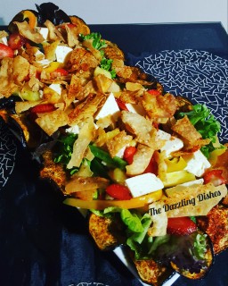 Baked Eggplant Salad