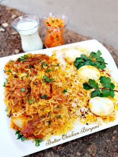 Butter Chicken Biryani