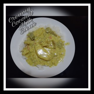 Creamy Coconut Milk Steak Curry