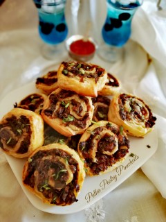 Patha Pastry Pinwheels