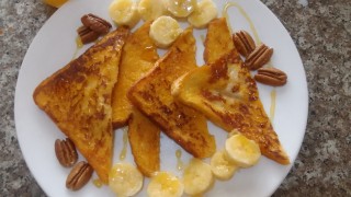 Custard And Vanilla French Toast