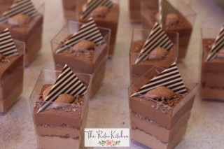 Triple Layer Choc Dessert