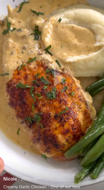 Creamy Garlic Chicken