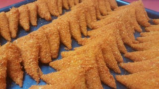 Home Made Bread Crumbs Orange Color