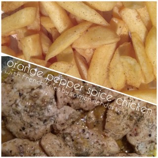 Orange Pepper Spice Chicken