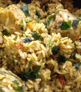 Green Masala Pilau