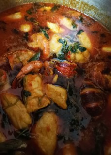 Prawns & Crayfish Tail Curry