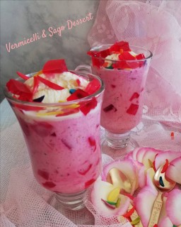 Vermicelli And Sago Dessert