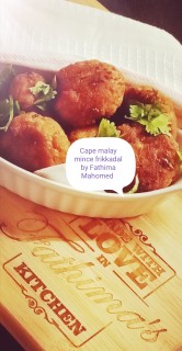 Cape Malay Mince Frikkadal