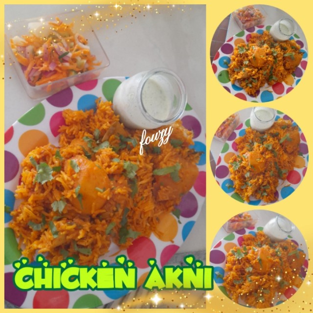 Chicken Akni