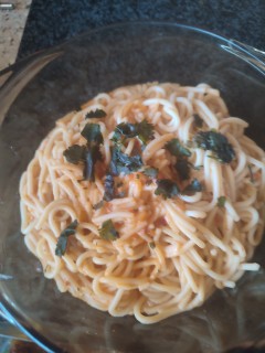 Cheesy Spaghetti