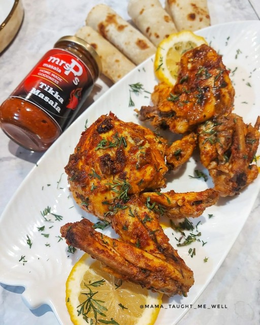 Oven Grilled Chicken Tikka