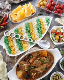 Tiranga Pulao (tricolor Rice)