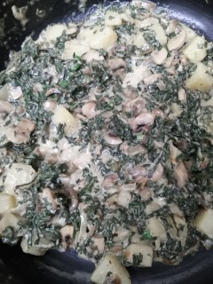 Cream Spinach With A Twist
