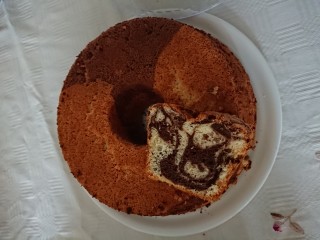 Vanilla Choc And Coffee Marble Chiffon
