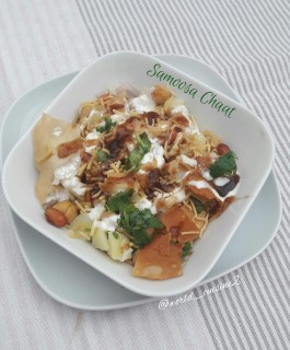 Samoosa Chaat