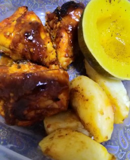 Spicy Sticky Chicken Breasts