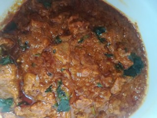 Steak/beef Boti Masala
