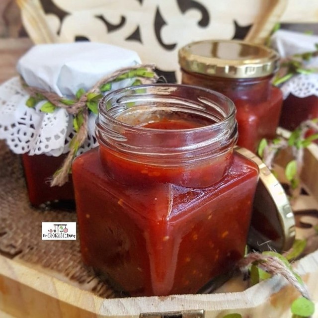 Red Chutney  / Easy Tomato Sauce Chutney