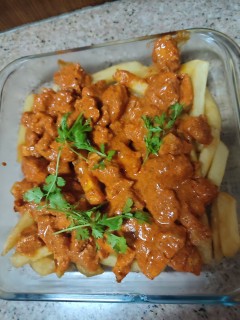 Tandoori Chicken And Chips