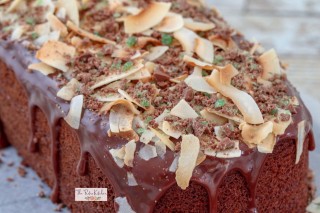 Chocolate Coconut Pound Cake