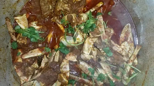 Crab Curry 