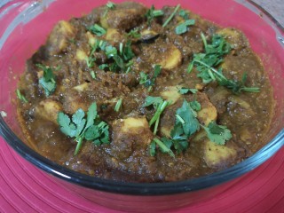Madumbi (yam) Curry