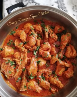 Saucy Orange Spice Chicken