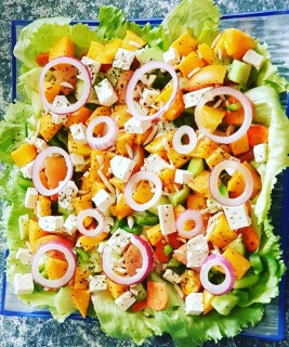 Refreshing Mango Salad