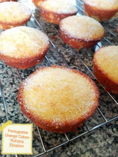 Portuguese Orange Cakes
