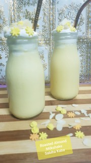 Roasted Almond Milkshake