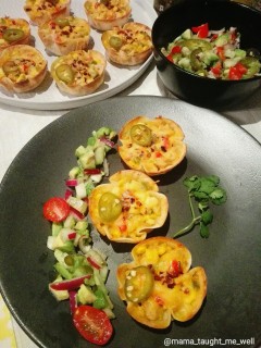 Chicken Tortilla Cups