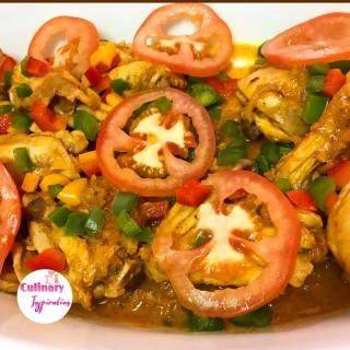 Chicken, Pepper & Potato Casserole