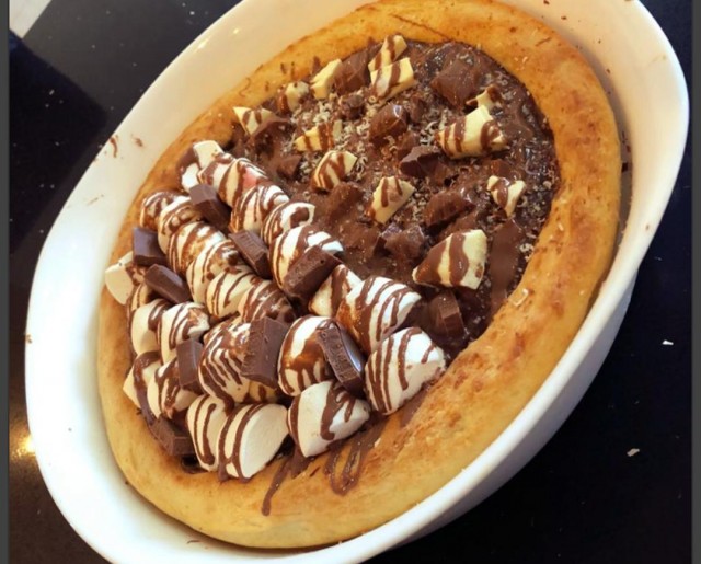 Chocolate Sinful Pizza