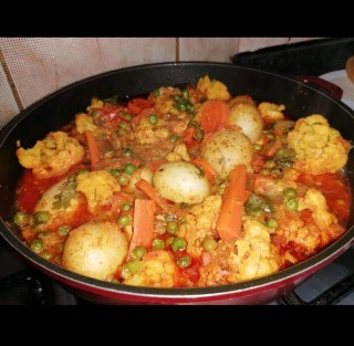 Chicken & Cauliflower Tarkari