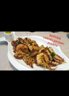 Calistos Style Peri Peri Prawns