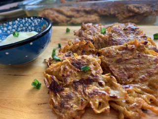 Sweet Potato And Carrot Fritters