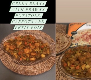 Green Beans With Prawns