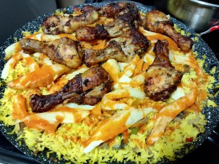 Spicy Chicken Fried Rice