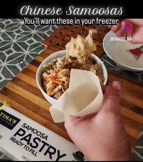 Chinese Chicken Samoosas